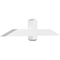 Ekena Millwork Eugene Architectural Grade PVC Gable Bracket, 48"W x 10"H x 4"D x 4"F, 5/12 Pitch GBP048X10X0404EUG00 - alternate 1